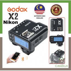 Godox X2 / X2T 2.4 GHz TTL Wireless Flash Trigger for NIKON (Ship from Malaysia)